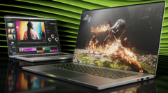 The mobile GeForce RTX 5090 is arguably being held back by the relatively low ~150 W TGP limit of most laptops (Image source: Nvidia)