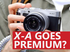A new Fujifilm camera rumour suggests a potential premium X-A7 replacement might be in-bound. (Image source: Fujifilm - edited)