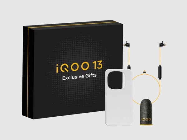 The iQoo 13 comes with free gifts when you pre-order it. (Image source: Vivo/iQoo)