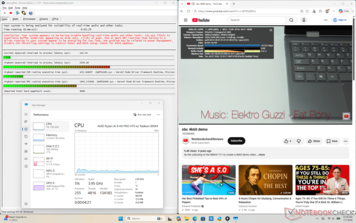 LatencyMon reveals DPC issues and a few dropped frames during our 4K60 video playback test