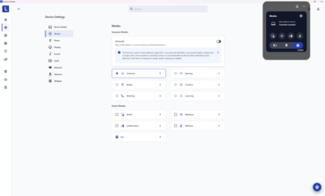 Power Profile page