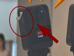 A close-up of the new Osmo 360.