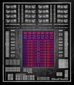 Ryzen AI Max+ 395 illustration, GPU highlighted in red (source: AMD)