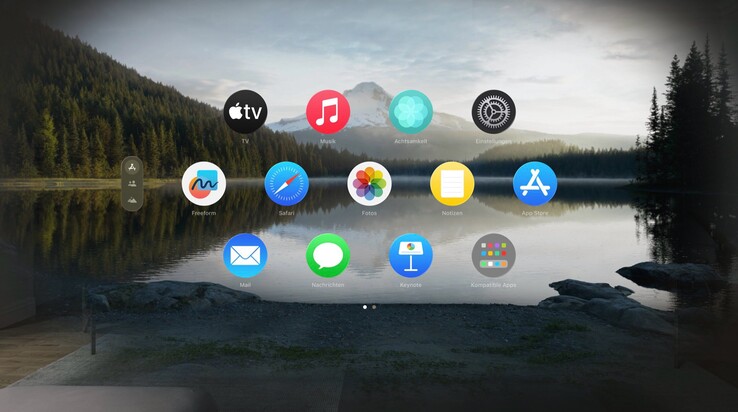 iOS and macOS are reportedly borrowing design elements from visionOS. (Image source: Apple)