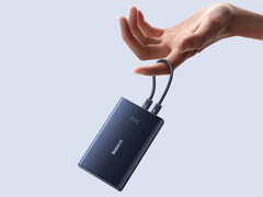 The Baseus EnerZest P1 costs around $16.5 in China. Pictured: the power bank. (Image source: Baseus - edited)