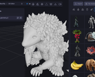 Model created with Backflip AI. (Screenshot 3D editor Backflip)