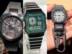 Casio Edifice EFK-200, AE130WE, and Pro Trek PRJ-01 watches
