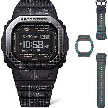 The Casio G-Shock G-SQUAD DW-H5600EX-1JR smartwatch. (Image source: Casio)