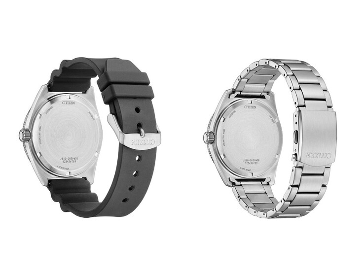 The new Citizen AW188 watches have a mix of urethane and metal straps. (Image source: Citizen, edited)