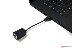 Ethernet adapter is included