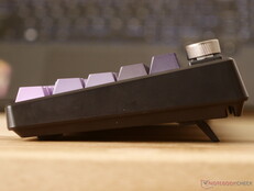 12° typing angle. 