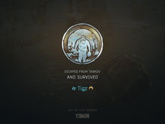 A banner lauding Tigz&#039;s achievement on X (image source: Escape from Tarkov X)