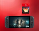 Final Fantasy 7 Rebirth shown on Switch 2 Game-Key Card and console (Image source: Square Enix, Nintendo of America)