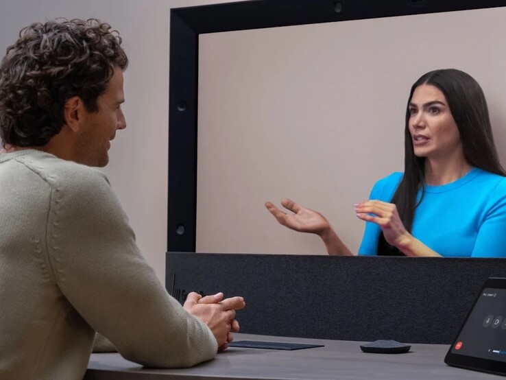 The HP Dimension (pictured) is HP and Google's solution for distributed teams. (Image source: Google)