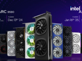 Intel Arc B570 GPU performance leaks