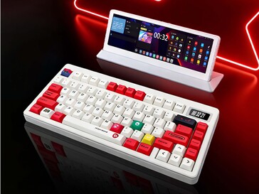 The touchscreen can also function independently of the keyboard