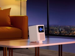 The Emotn N1 portable projector has a laser autofocus tool. (Image source: Emotn)