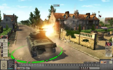 Pictured: A gameplay screenshot from Men of War: Assault Squad.