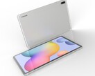 A render of what the Galaxy Tab S7+ will apparently look like. (Image source: Pigtou & @OnLeaks)