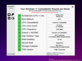 Ideally, WhyNotWin11 will look like this when you run it. (Image source: NotebookCheck)