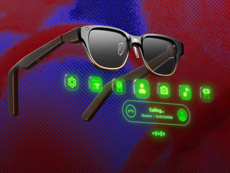 Some of the features of the concept AI glasses (Image source: Lenovo)
