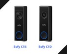 Anker's upcoming Eufy C31 and C30 video doorbells. (Image source: Eufy Security / r/Anker subreddit - edited)