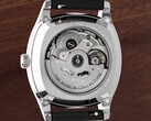 Rear view of the Timex Marlin Chatham Automatic showing its Miyota automatic movement through the exhibition caseback