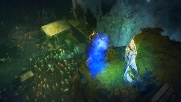 An image showing an attack in Victor Vran.