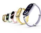 The Smart Band 11 is available in four versions. Pictured: the wearable in different color options and straps.