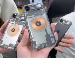 Linzin's modded iPhone Air packs a physical SIM slot and transparent back.