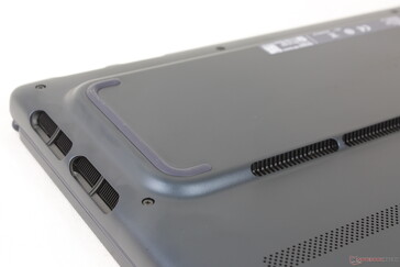 The bottom is noticeably thicker near the rear for improved cooling
