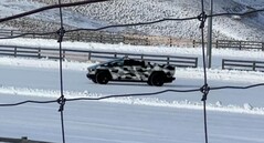 Tesla is currently testing and tuning the Cybertruck's winter performance before its suspected August release date. (Image source: @CybertruckNZ on Twitter)