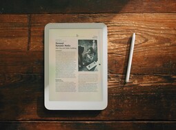 Wide bezels make it easy to grip and avoid accidental touches (Image source: Daylight)
