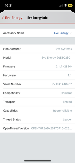 Eve Motion before migration ..