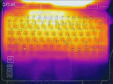 Heat development top (idle)