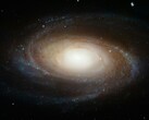 An image showing a spiral galaxy.