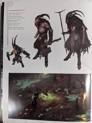 Goatmen above possible game screenshot. (Image source: Resetera - Strakt)