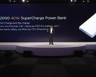 The Huawei SuperCharge 12000 is unveiled on stage. (Source: Huawei)
