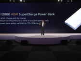 The Huawei SuperCharge 12000 is unveiled on stage. (Source: Huawei)