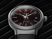 The Leica ZM 11 Titanium Launch Edition's red and black dial changes upon tilting (Image Source: Leica)