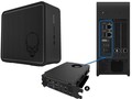 The modularity of the NUC 9 Extreme has a slight downside: the enclosure is the biggest ever produced by Intel for a NUC system. (Source: Intel)