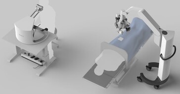 The Sony microsurgery robot is operated remotely from a tabletop console, eliminating hours of standing. (Source: Sony)