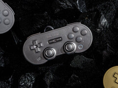 The Space Gray SN30 Pro Limited Edition controller is made of a zinc-alloy material. (Image source: 8BitDo)