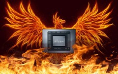 It has been rumored that AMD&#039;s Ryzen 7000 Zen 4-based series will be called Phoenix. (Image source: AMD/TowardsDataScience - edited)