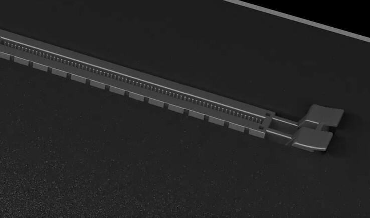PCIe slot of the GPU dock (Image source: IT Home)