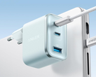 Anker’s Nano Charger (70W, 3 Ports) (pictured) is now available in a blue colorway. (Image source: Anker)