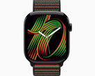 Apple watch with Unity Rhythm face and Black Unity belt (Image source: Apple)