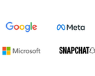 Google, Meta, Microsoft and Snapchat