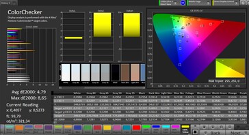 CalMAN color accuracy