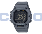 The grey model from the Casio AE-1600H series - the Casio AE-1600H-8BVCF - has a inverted LCD display. (Image source: Casio - edited)